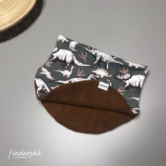 Loopschal mit Fleece-Innenfutter